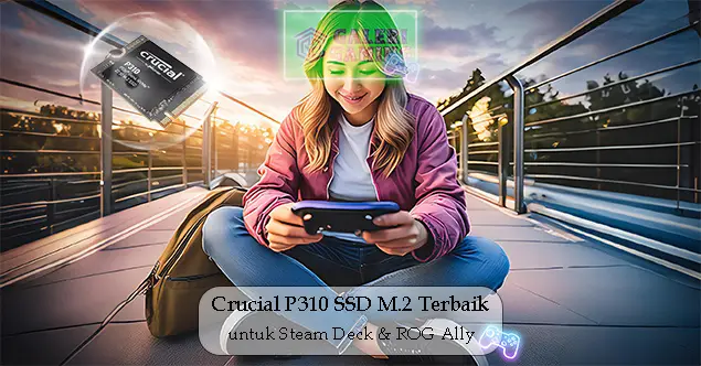 Crucial P310 SSD M.2 Terbaik untuk Steam Deck & ROG Ally