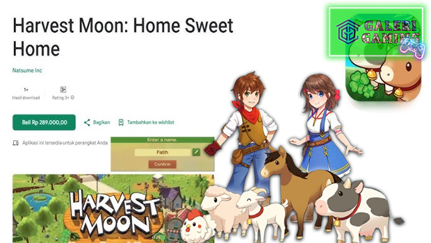 Harga dan Cara Mendapatkan Harvest Moon Home Sweet Home