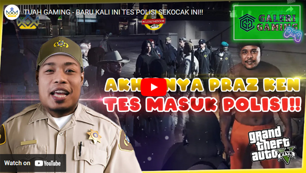 Momen Lucu Praz Teguh Saat Tes Polisi