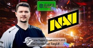 Pro Player Puppey Kembali ke NAVI Tim Legenda Siap Bangkit