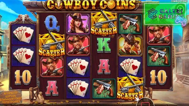 Visual Menawan dengan Tema Wild West Cowboy Coins