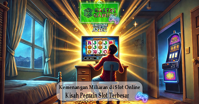 Kemenangan Miliaran di Slot Online Kisah Pemain Slot Terbesar