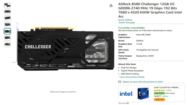 Spesifikasi Intel Arc B580 yang Menggoda