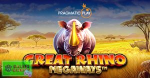 Tumble dan Multiplier Menggila: di Slot Great Rhino Megaways!